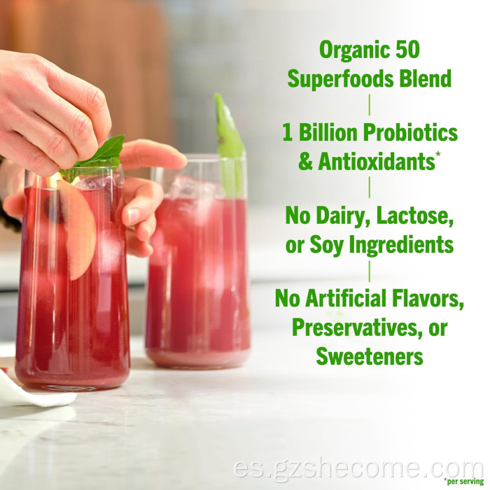 Probióticos orgánicos Probióticos Polvo Inmune